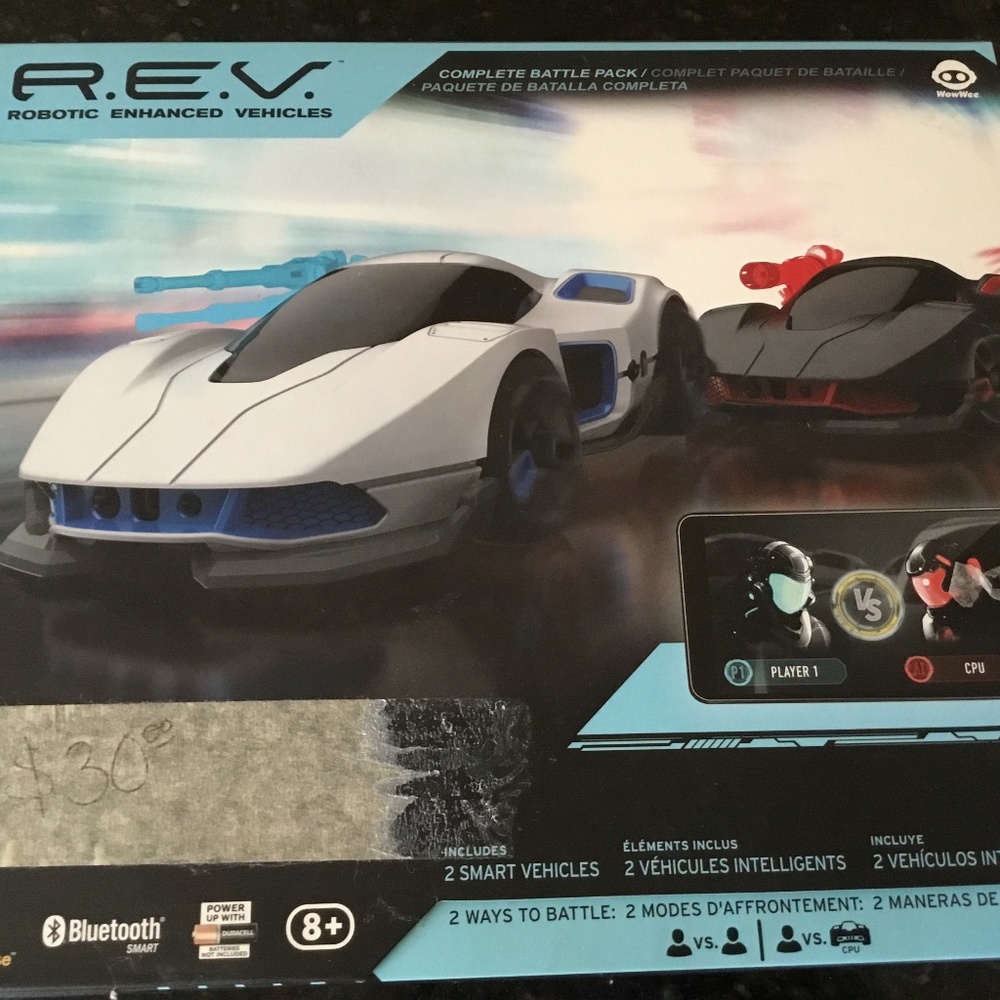 R.E.V. Robotic Enhanced Vehicles - Like New!